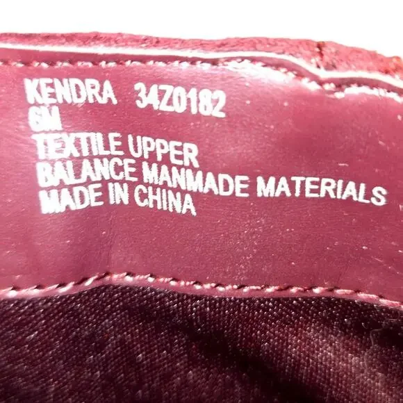 Jones New York 6 Maroon Women's Knee Length Riding Boots Shoes - Picture 5 of 8